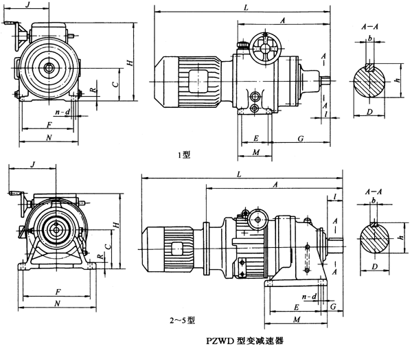 PZWDͨ׃pҪߴJB/T 7254-1994