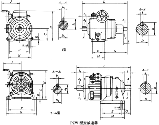 PZWͨͣPʽpSͣ׃pҪߴJB/T 7254-1994