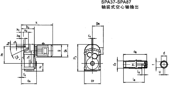 SPA37-SPA87SbʽSݔʽbγߴ